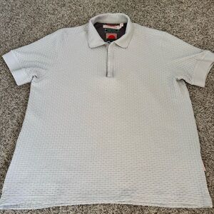 Sealskinz Barmer Textured Organic Cotton Polo - L